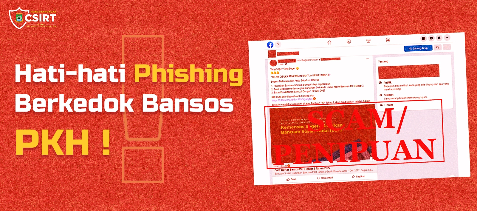 HATI-HATI PHISHING BERKEDOK BANSOS PKH